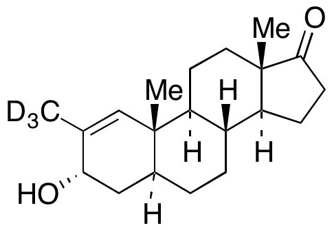 1-Dehydro-2-methyl Androsterone-d3