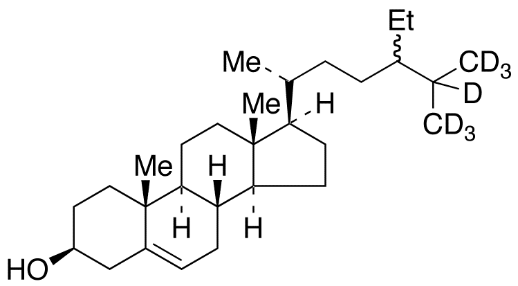 5-Cholesten-24(RS)-ethyl-3beta-ol-25,26,26,26,27,27,27-d7
