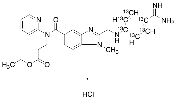 Dabigatran-13C6 Ethyl Ester Hydrochloride Salt