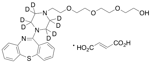 2-[2-[2-[2-(4-Dibenzo[b,f][1,4]thiazepin-11-yl-1-piperazinyl)ethoxy]ethoxy]ethoxy]-ethanol-d8 Fumarate