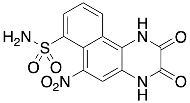 6-Nitro-7-sulfamoylbenzo[f]quinoxaline-2,3-Dione