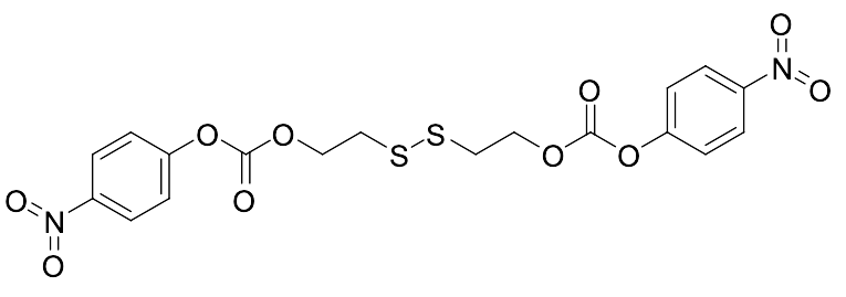 2-​[(2-​{[(4-​Nitrophenoxy)​carbonyl]​oxy}​ethyl)​disulfanyl]​ethyl 4-​nitrophenyl carbonate