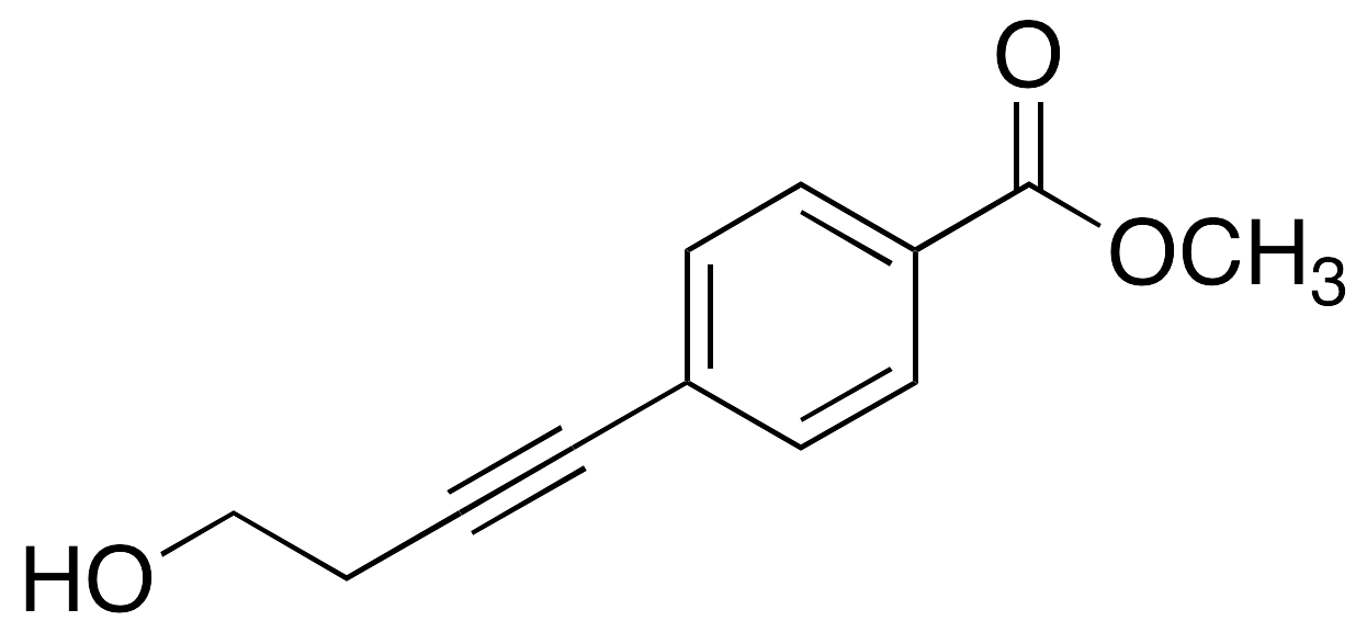 4-(4-Hydroxy-1-butynyl)benzoic Acid Methyl Ester