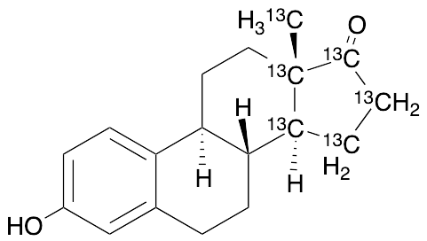 DL-Estrone-(13,14,15,16,17,18-13C6)