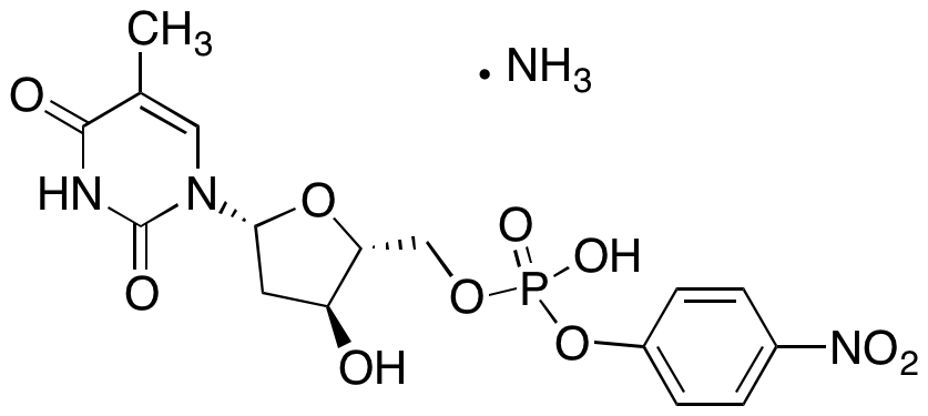 4-Nitrophenyl Thymidine-5′-monophosphate, Ammonium Salt