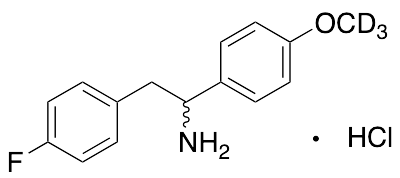 rac-4-Fluoro-alpha-(4-methoxyphenyl)benzeneethanamine Hydrochloride-d3