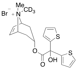 (1R,3S,5S)-3-(2-Hydroxy-2,2-di(thiophen-2-yl)acetoxy)-8,8-dimethyl-d3-8-azabicyclo[3.2.1]oct-6-en-8-ium Bromide