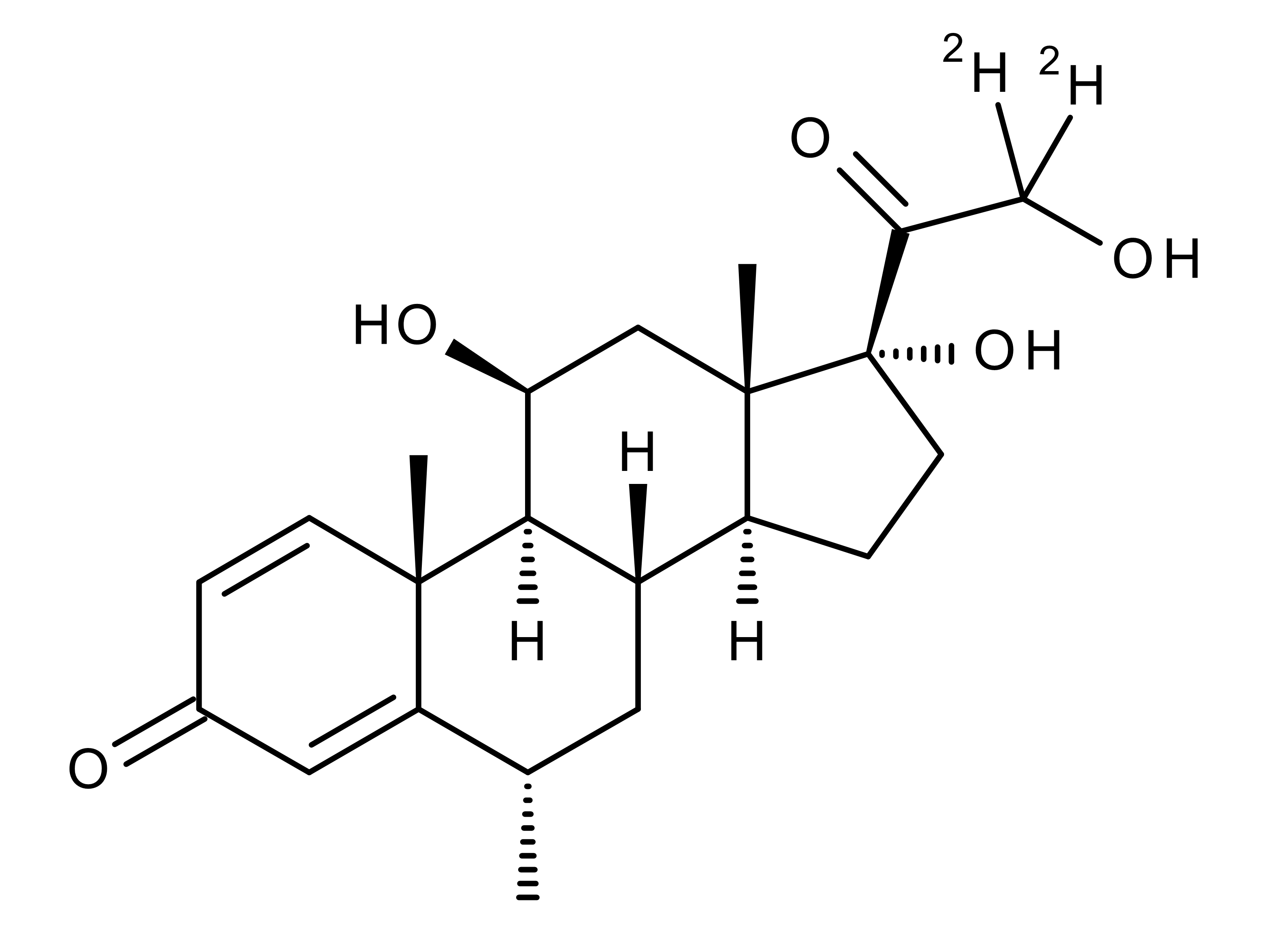 1,4-Pregnadien-6Alpha-methyl-11Beta,17Alpha,21-triol-3,20-dione-21,21-d2