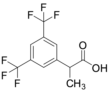 2-[3,5-Bis(trifluoromethyl)phenyl]propanoic Acid