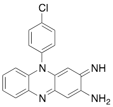 5-(4-Chlorophenyl)-3,5-dihydro-3-imino-2-phenazinamine