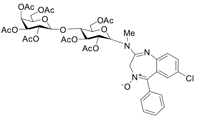 Heptaacetyl-D-lactoside Chlordiazepoxide