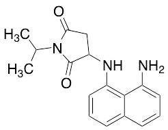 3-(8-Amino-naphthalen-1-ylamino)-1-isopropyl-pyrrolidine-2,5-dione