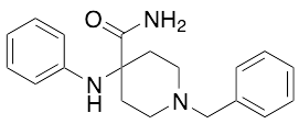 4-(Phenylamino)-1-benzyl-4-piperidinecarboxamide