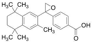 4-[2-(5,6,7,8-Tetrahydro-3,5,5,8,8-pentamethyl-2-naphthalenyl)-2-oxiranyl]benzoic acid