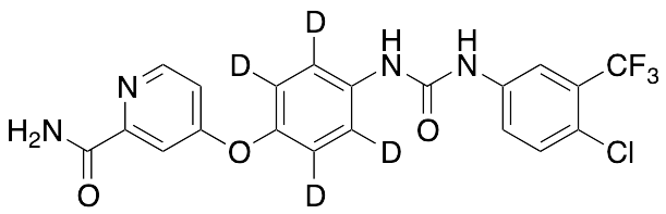 N-Desmethyl Sorafenib-d4
