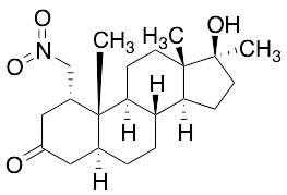 17b-Hydroxy-17-a-methyl-1-(nitromethyl)-5a-androstan-3-one