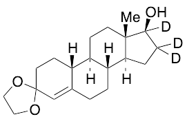 17beta-​Hydroxyestr-​4-​en-​3-​one-d3 Cyclic Ethylene Acetal
