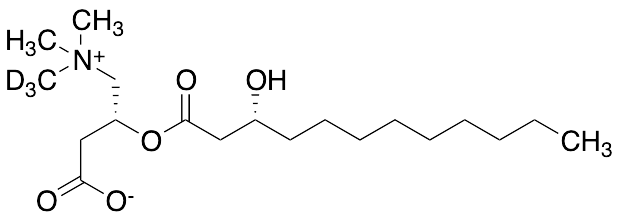 [(3R)-3-Hydroxydodecanoyl]-L-carnitine-d3 Inner Salt