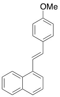 (E)-1-(4-Methoxystyryl)naphthalene