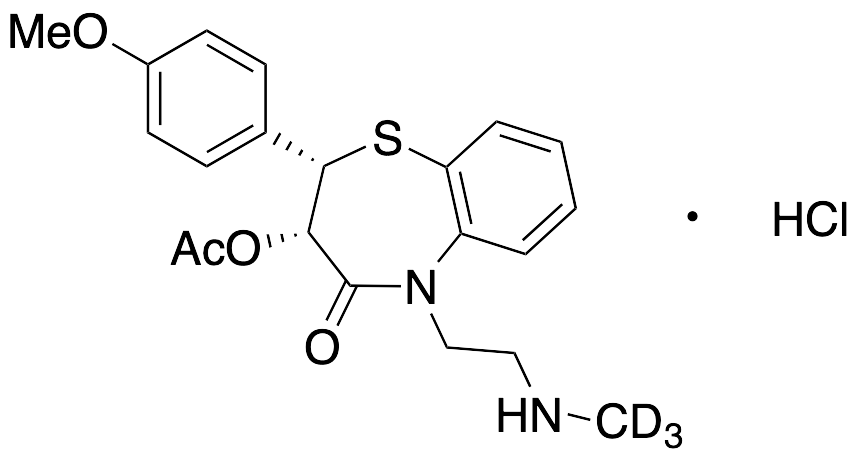N-Desmethyl Diltiazem-d3 Hydrochloride
