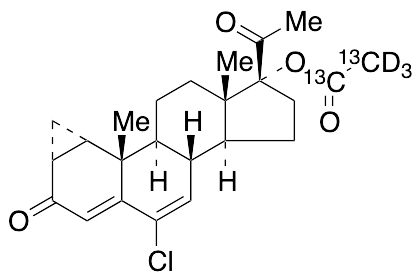 Cyproterone Acetate-13C2,d3 (Major)
