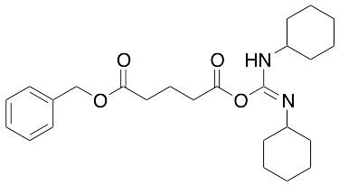 1-Benzyl-5-(dicyclohexylcarbodiimido)glutarate