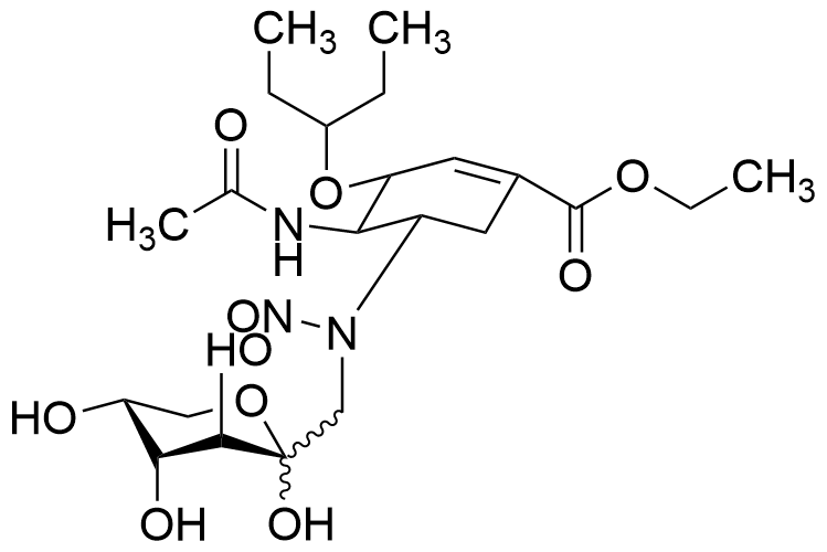 N-nitroso Oseltamivir Fructosyl (Alpha/Beta Mixture)