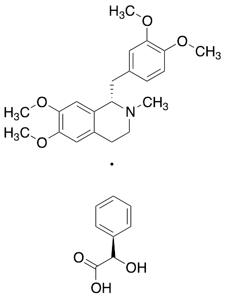 (S)-Laudanosine (S)-alpha-Hydroxybenzeneacetate