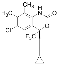 (S)-6-Chloro-4-(cyclopropylethynyl)-7,8-dimethyl-4-(trifluoromethyl)-1H-benzo[d][1,3]oxazin-2(4H)-one