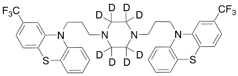 1,4-Bis(3-(2-(trifluoromethyl)-10H-phenothiazin-10-yl)propyl)piperazine-d8