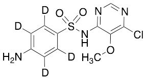 4-Amino-N-(6-chloro-5-methoxypyrimidin-4-yl)benzenesulfonamide-d4