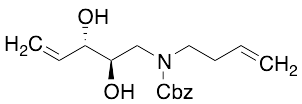 5-[3-Buten-1-yl[(phenylmethoxy)carbonyl]amino]-1,2,5-trideoxy-D-erythro-pent-1-enitol