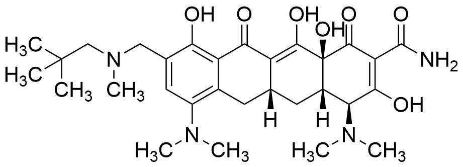 (4S,4aS,5aR,12aS)-4,7-Bis(dimethylamino)-9-[[(2,2-dimethylpropyl)methylamino]methyl]-1,4,4a,5,5a,6,11,12a-octahydro-3,10,12,12a-tetrahydroxy-1,11-dioxo-2-naphthacenecarboxamide