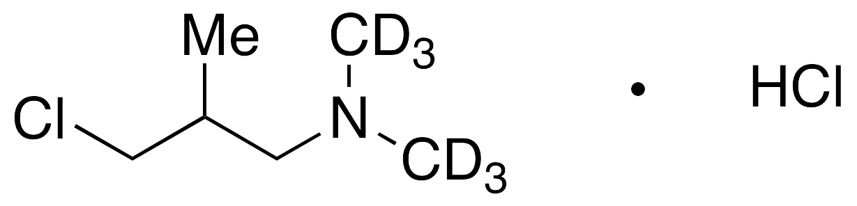 3-Dimethylamino-2-methylpropyl-d6 Chloride Hydrochloride