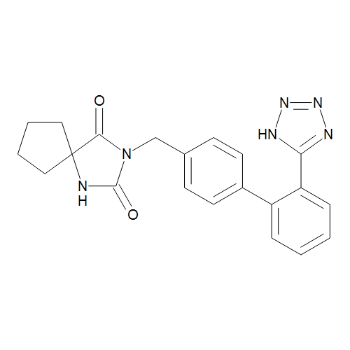 3-[[2'-(1H-Tetrazol-5-yl)biphenyl-4-yl]methyl]-1,3-diazaspiro[4.4]nonane-2,4-dione