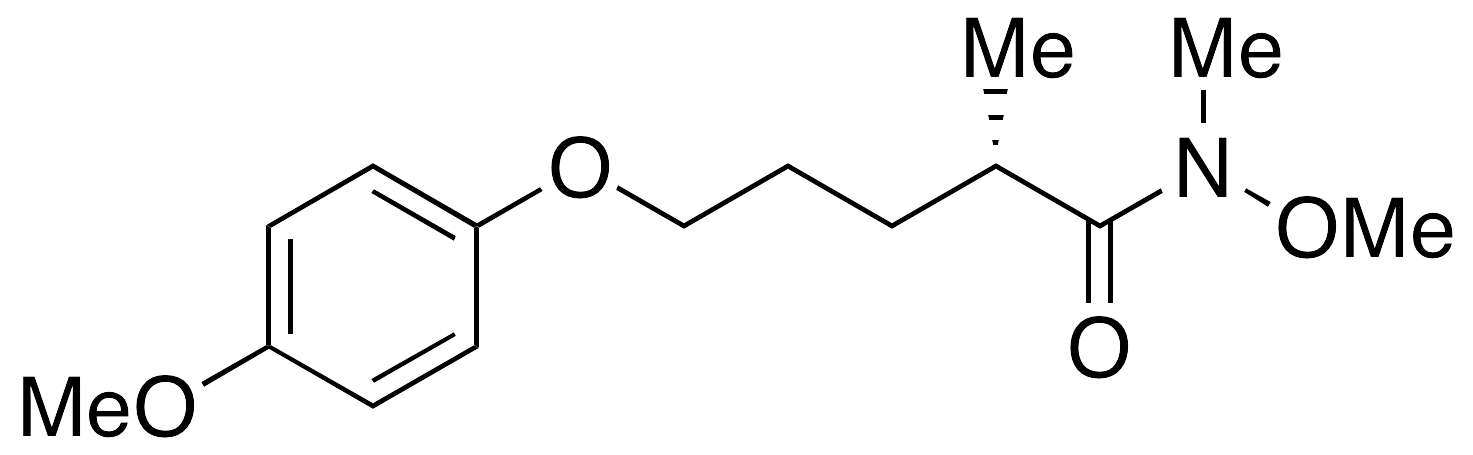 5-(4-Methoxyphenoxy)-N-methoxy-N,2-dimethyl-pentanamide