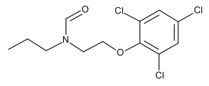 N-(Propyl(2-(2,4,6-trichlorophenoxy)ethyl)carbamoyl)formamide