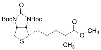 N,N-Di-Boc-9-Methylbiotin Methyl Ester;