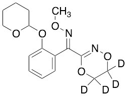(E)-(5,6-Dihydro-1,4,2-dioxazin-3-yl)[2-[(tetrahydro-2H-pyran-2-yl)oxy]phenyl]-methanone O-Methyloxime-d4