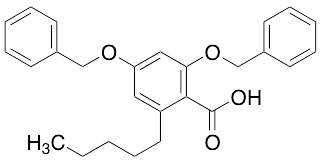 2-Pentyl-4,6-bis(phenylmethoxy)benzoic Acid