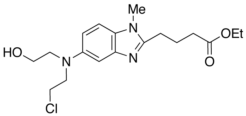 5-[(2-Chloroethyl)(2-hydroxyethyl)amino]-1-methyl-1H-benzimidazole-2-butanoic Acid Ethyl Ester