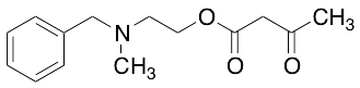 2-[Methyl(phenylmethyl)amino]ethyl 3-Oxo-butanoic Acid