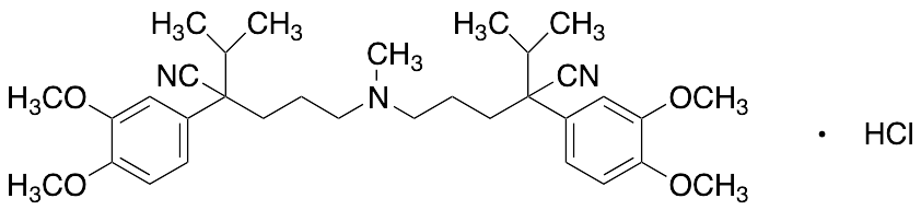 5,5'-(Methylazanediyl)bis(2-(3,4-dimethoxyphenyl)-2-isopropylpentanenitrile)