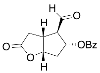 3beta-Benzoyloxy-2beta-carboxaldehyde-5alpha-hydroxy-1alpha-cyclopentaneacetic Acid gamma-Lactone
