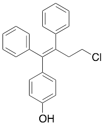 (E)-4-(4-Chloro-1,2-diphenylbut-I-en-I-yl)phenol