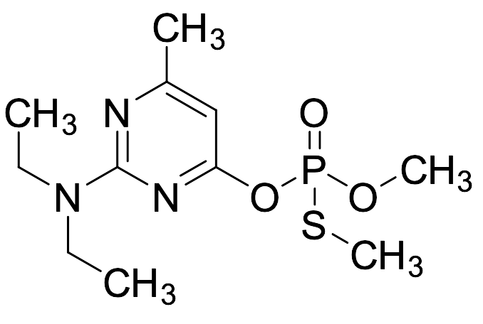 O-[2-(Diethylamino)-6-methyl-4-pyrimidinyl] O,S-dimethyl Phosphorothioate