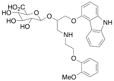 Carvedilol b-D-Glucuronide (mixture of diasteromers)