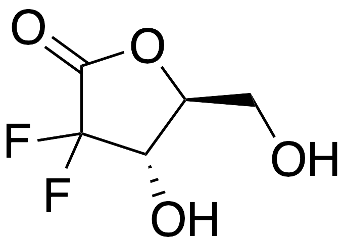 2-Deoxy-2,2-difluoro -L-threo-pentonic Acid gamma-Lactone
