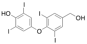 4-(4-Hydroxy-3,5-diiodophenoxy)-3,5-diiodo-benzenemethanol