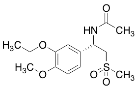 (S)-N-(1-(3-Ethoxy-4-methoxyphenyl)-2-(methylsulfonyl)ethyl)acetamide